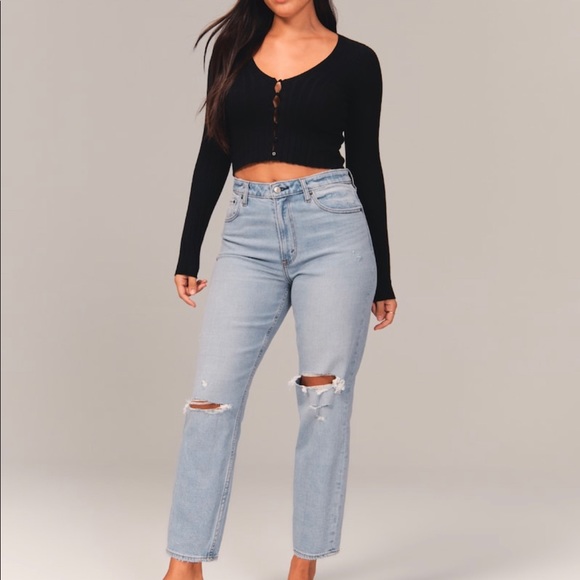 Abercrombie Mom Jeans - Picture 4 of 5